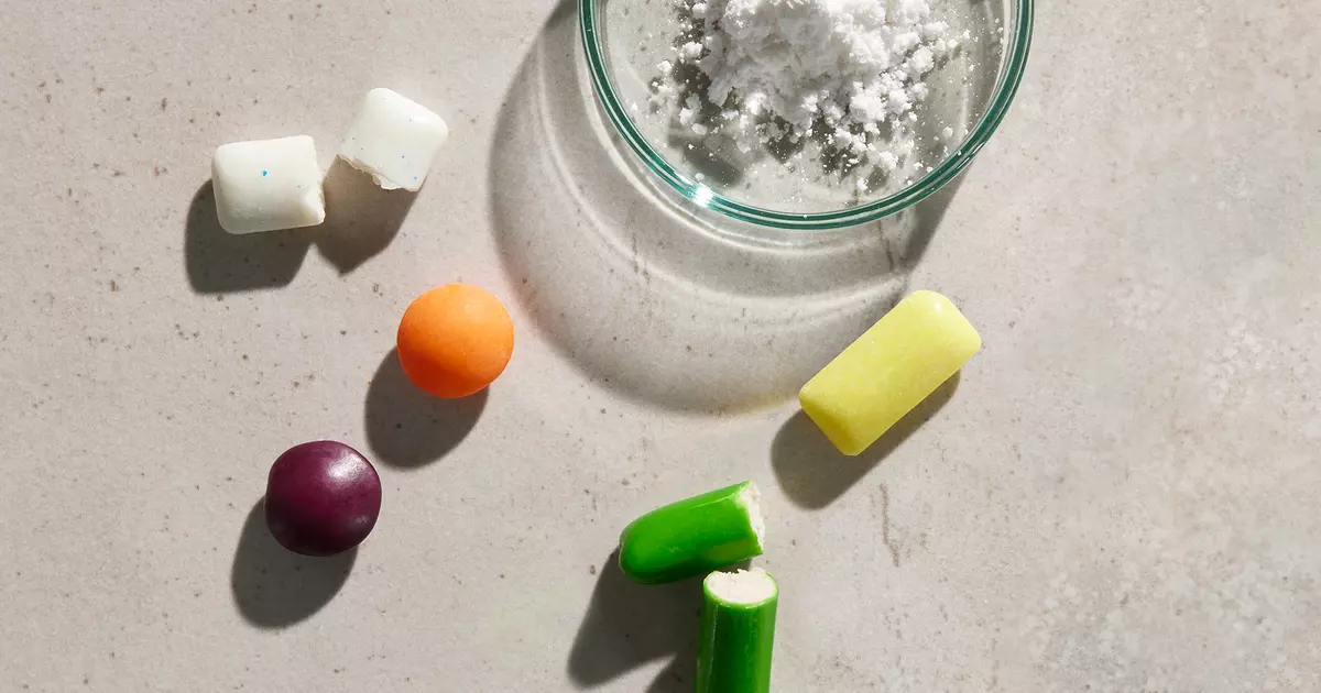 Texturizers for Chewy Candies Chewy sweets without gelatine Norevo